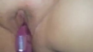 Busty redhead got her tits jizzed during a casual fuck, while sucking dick at the same time.