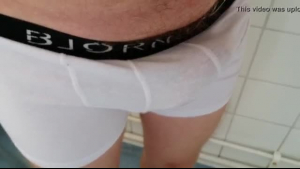 Anas moails underwear in sex ses and removes his pants