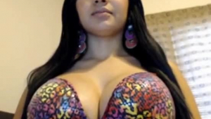 Hot Latina is masturbating in the car, on the way to a fucking routine in her home
