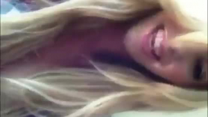Slutty blonde beauty was playing her piano, with a guy she has just met