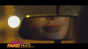 Female Fake Taxi Sexy babe withfake tits rides a hard dick on fake taxi for money