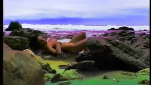 Fresh babes are getting naked in the water and getting down and dirty with a stranger.