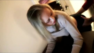 Hotgirl is spanked before cock in cunt punishment.