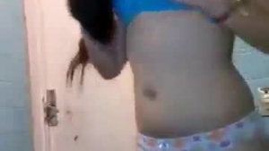 Topless Hot Desi Indian Girl In No Bra In Gueshahari Flashing On The Beach