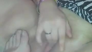 Mature wife spreading her pussy
