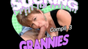 Hot grannies are having group orgy, while a handsome guy is making annal sex video.