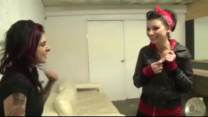 C, Joanna Angel and Jidding assume they can test a guy for his bald guy virginity